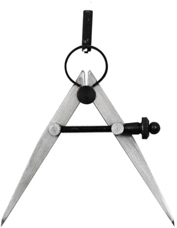KangTeer Leathercraft Accessories 19,1 cm Lederflügel-Trenner, verstellbar, abschließbar, Bastelkantenfalter, drehbarer Stahl-Trennwand für Holzbearbeitung, Lederwaren, Kompasse, DIY-Werkzeug