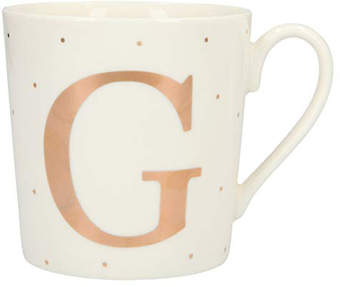 Depesche 5909.032 Tasse mit Henkel, aus Porzellan, 300 ml, mit Aufschrift, G