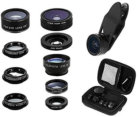 1 Piece Set Phone Camera Lens Wide Angle Lens Video Shooting Surveillance Cameras Fish Eye Lens