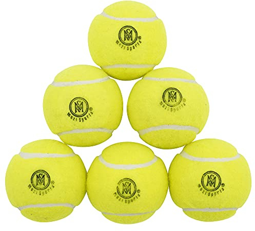 Mozi Sports Cricket-Tennisbälle, schwere Gummi-Tennisbälle für