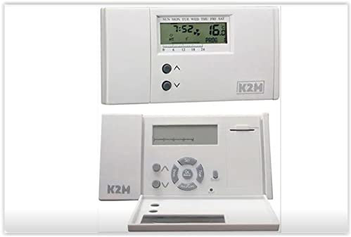 Cronotermostato K2M KMC-8 Digitale Programmabile Settimanale Display Per Caldaia Riscaldamento Condizionamento Termostato Ambiente