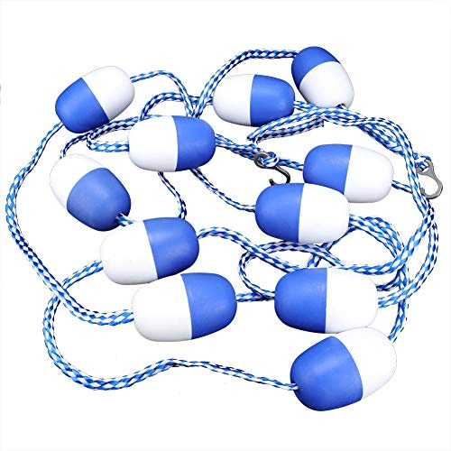 Lane Line Swimming Pool Safety Rope Safety Floating Rope Safety Divider Rope Buoy Line with Integrated Floats Swimming Pool Accessories