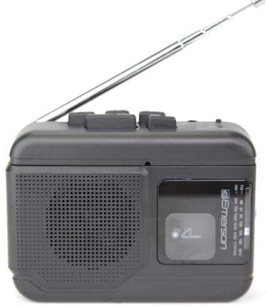Emerson EPC-1001 bärbar kassettspelare med Bluetooth® Out