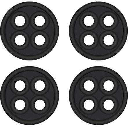 Be In Your Mind 4pcs Joint de Carburateur Joint de Bouchon Carburant de Carburateur Compatible avec Vélo de Poche 2 Temps 47cc/49cc Kit de Réparation Carburateur de Mini Motos Universel