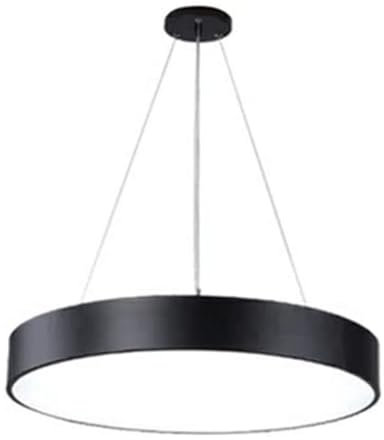 Modern Pendelleuchte Studio Ring LED Pendelleuchte Kreis Aluminium-Acryl-Kronleuchter Einfache moderne verstellbare Hängelampe for Restaurant Bars Einkaufszentrum Büro Konferenzraum ( Color : Solid -4