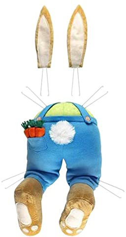 Türkranz Künstlich Ostern Osterdeko Kränze Osterkranz mit Blumen aus Holz und Eiern Blumen Kränze Girlande Wandkranz Frühling Tür Deko Ostern Kränze Girlande Homedeko Hochzeitsdeko