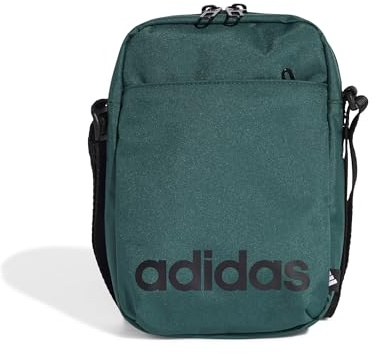 adidas Unisex LINEAR Organizer, Collegiate Green/Black, One Size
