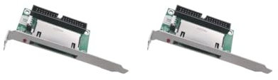 Tityvirnix 2 set 40 stift CF ide adapter bakpanel kontakt startbar adapter för skrivbord