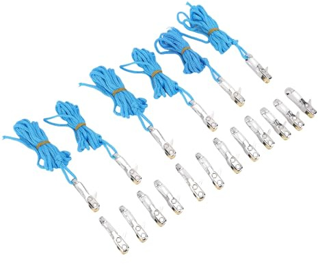 ARTOCT Set di 18 strumenti di serraggio e tensionamento della corda, 3 mm, 4 mm, set di strumenti per stringere e stringere la corda, per campeggio, barca, uso esterno