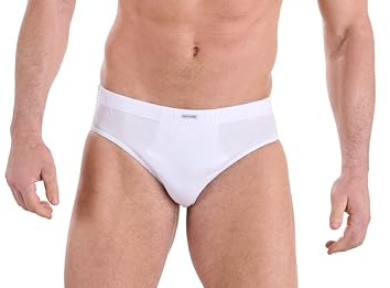 Slip Uomo 310 – Pack da 6 – 100% Cotone Extra fine - Nuova Collezione 2025 - Bianco/Assortiti
