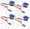 Stemedu FT90R Digital Micro Servo Motor 9G for RC Airplane Robot Helicopter Remote Control, 360 Degree Continuous Rotation (Pack of 4PCS)