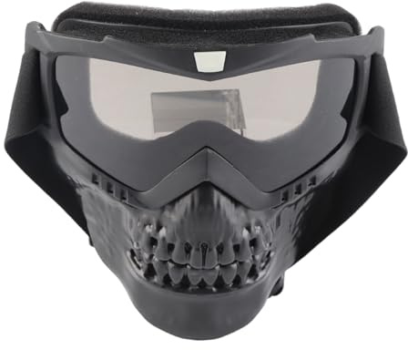 Keenso Mask Goggles, Unisex Outdoor Detachable Motorcycle Goggles Helmet Mask Ski Goggles Sports Motorbike Racing Eye Glasses(Gray) Outdoor Glasseschopper helm maske