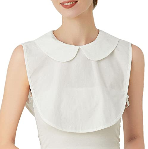 LoudSung Demi-chemise détachable avec col de poupée, design élégant pour femme, Collier pour poupée, 48, 46