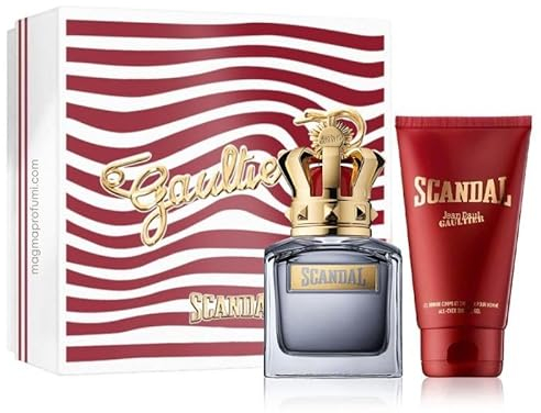 JEAN PAUL GAULTIER Scandal Pour Homme Eau de Toilette 50 ml + Shower Gel 75 ml Estuche para hombre