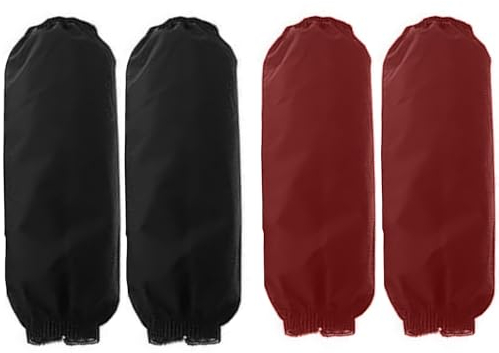 2 Pares Mangas para Brazos Impermeables Prueba Aceite, Mangas para Cocina, Mangas para Limpieza Impermeables, Mangas para Restaurante, Mangas Reutilizables, para Cocina, Lavado de Platos(2 Colores)