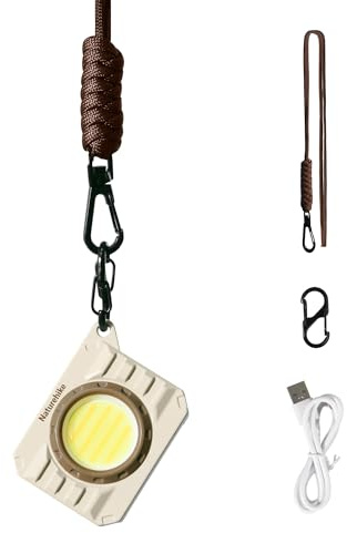 Naturehike Lampe de camping ultra légère - Protection IP44 - Batterie longue durée de 1100 mAh - Pour tentes, randonnées, pique-niques et alpinisme