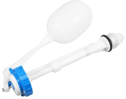 Lurrose Toilet Tank Repair Kit Fill Valve and Rod Float American Style and Easy Install