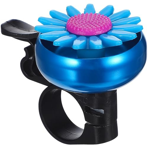 IMIKEYA Sonnenblumenförmige Fahrradklingel Für Kinder Kinderglocke Für Kinderfahrrad Lenkerklingel Für 2.54 cm Lenker Leicht Einfache Montage Für Laufrad Faltrad Cruiser-Bike