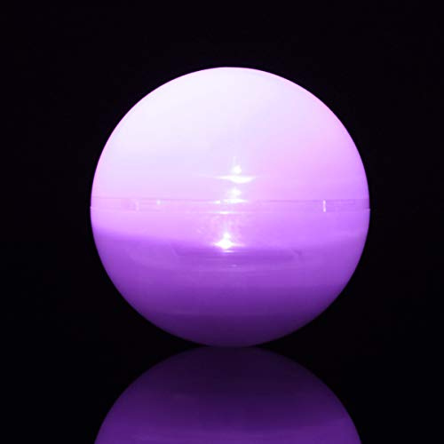 Uonlytech Light up Balls Light up Orbs Pool Lights Orb Lights Pond Hot Tub Lights Solar Balls Solar Lights Globe Led White