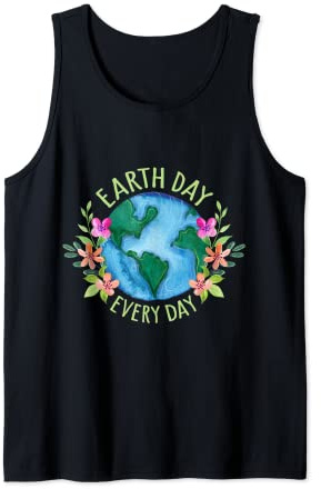 Earth Day Everyday Save The Planet Mother Earth Environment Tank Top