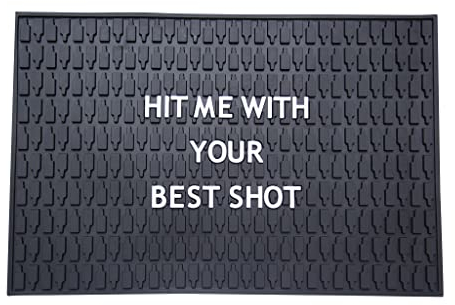 Bar Mat (Hit Me with Your Best Shot)