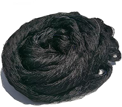 LINSOCLE 4m X 10m Rete Anti Uccelli, Rete Uccelli Protezione, Rete Anti Piccioni Nero, Rete a Maglia Riutilizzabile Resistente