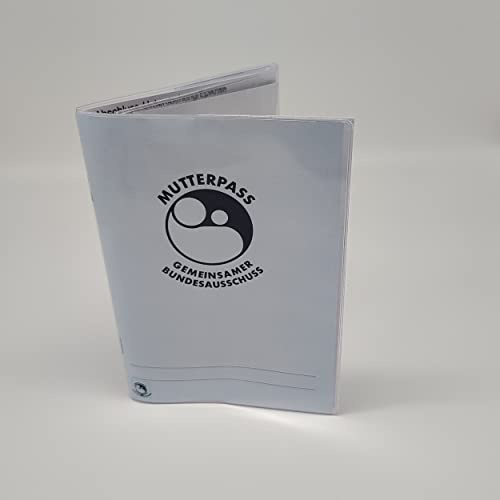 Transparente Mutterpasshülle - Durchsichtige Schutzhülle für deinen Mutterpass (3x)