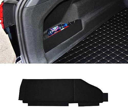 KEAAN 2 Piezas Tablero Divisor Lateral del Maletero Trasero Coche para VW Touareg CR 2019 2020 2021,Maletero Trasero Deflector Lateral Tablero Divisor Coche Accesorios