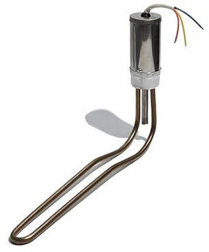 CSFFA Fond de chauffe-eau électrique inséré 47MM de diamètre. Élément chauffant solaire avec régulateur de température 40CM 2000W Anti-UV(40CM 2000W)