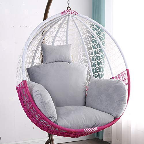 Hammock Chair Cushion,Thicken Round Seat Cushion Mattress Hanging Egg Chair Pad Mat Home Floor Swing Tatami Lounger Cushion The 100cm in Diameter