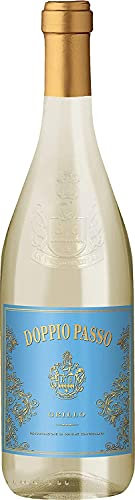 Doppio Passo Grillo Sicilia Weißwein italiensicher Wein halbtrocken DOC Italien (1 Flasche)