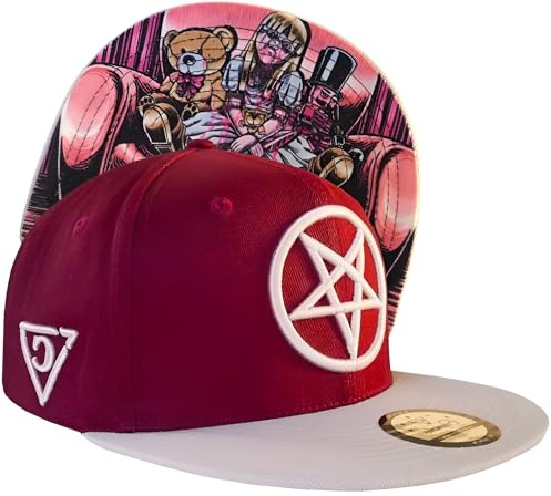 Capiche [99+ VARIATIONEN] Snapback Cap Herren Kappe Baseball Mütze Kunst Unisex Schirm Männer One Size Tattoo Damen