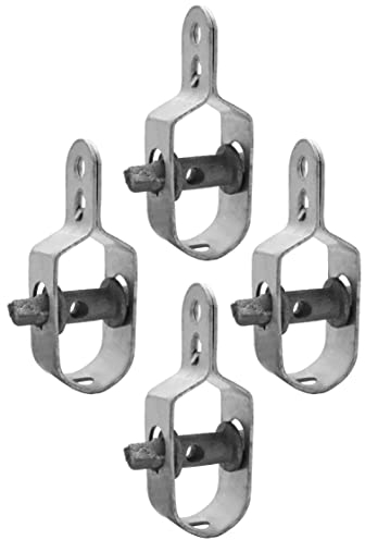Design61 4er Set Drahtspanner 85mm Verzinkt Zaunspanner Spanner für Spanndraht Maschendraht