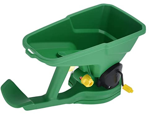 Hyuduo Gardener Seminatrice Manuale per Seminatrice Spandiconcime 1.5L Spargitore Portatile A Risparmio Energetico A 5 velocità per Giardini, Prati, Piccole Fattorie