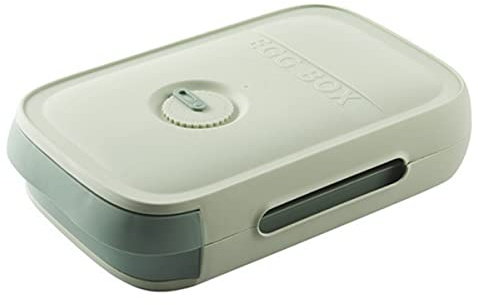 HAOSHICS Portauova da banco a scorrimento automatico, vassoio per uova per frigorifero (18-21 uova), impilabile, in plastica, tipo cassetto, per cucina (verde)