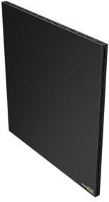 SCHMIDBAUER® Infrarotheizung 450 Watt Schwarz Tafel bemalbar - Ein/Aus-Schalter - Infrarottechnik mit Raumluft-Konvektion - Elektroheizung - Direktheizung