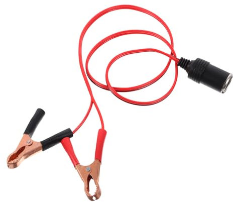 Gatuida 2stücke Booster Kabel Für Auto Tragbare Jumper-kabel Mit Clip Adapter Für Notfälle Inkl Tragetasche Farbcodierte Klemmen Für Einfache Handhabung
