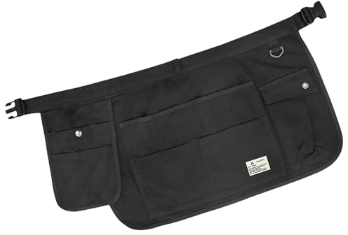 Garden Tool Belt for Women, Garden Tool Belt, Tool Bag Belt with Pockets, Tool Belt Bag with Multiple Pockets, Work Apron for and Construction Workers, Adjustable Belt Bag Made of SE | Tool Pouch Belt With Pockets Tear-Resistant for Garden, Kitchen, Coffee Shop