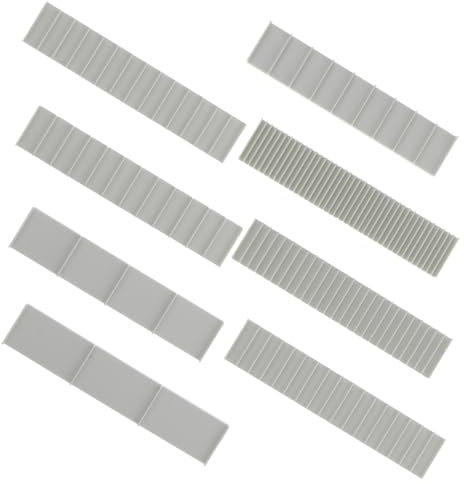 ABOOFAN Reusable Plastic Dough Thickness Ruler Baking Guides Measuring Tool for Biscuit Leveling for Kitchen Baking