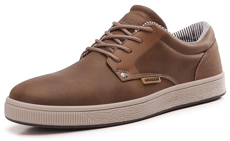 ANALEAF Men's Casual Trainers Business Lace Up Oxfords Classic Sneakers
