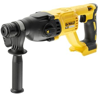 DEWALT 18V XR Brushless Cordless SDS-Plus Hammer Drill, Bare, DCH033N-XJ