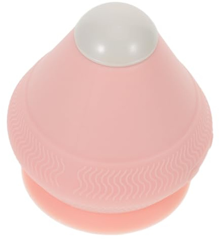 FIXOSHEE Elektrischer Massageball mit Vibrationsfunktion für Tiefengewebsmassage von Schultern und Rücken Faszienentspannungpc Material Saugsystem für Büro und Reise