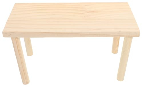 TOYANDONA Holzplattform für Hamster Käfig Kleine Nager Etagen Spielplatz aus Sicherem Langlebigem Holz Multifunktionales Kletterbrett für Hamster Rennmäuse Chinchillas Platzsparend und