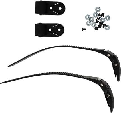 Mikinona 2 Sets Roller Skates Energy Straps Buckle and Screws, Sturdy Replacement Inline Skating Shoes Accessories for Universal Use in Outdoor and Indoor Roller Skating