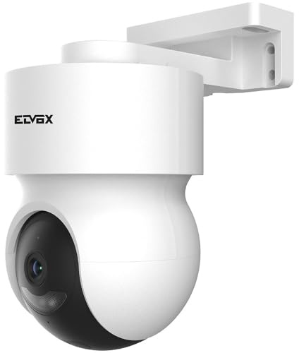 Vimar 46303.D2 PT IP-kamera motoriserad Wi-Fi-smart spårning 2K 4 Mpx 2560 x 1440 IP65ob 3,6 mm 120° färgmörkerseende, personfilter rörelsedetektering, VIEW kamera app
