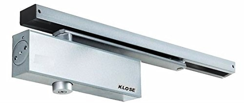 KLOSE besser 658 Ferme Porte Bras Coulisse Balagan, Argent