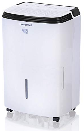 Honeywell Deshumidificador de Ahorro de Energía 24L, Deshumidificador Eléctrico Portátil TP Small Energy Star, Temporizador 24 Horas, Filtro de Polvo Lavable, Eco R290, Previene el Moho y la Humedad