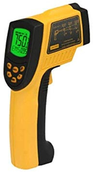 XINGYU High-precision Industrial Handheld Thermometer, Food Thermometer, Non-contact Electronic Temperature Gun Very useful household tools (Color : Yellow)
