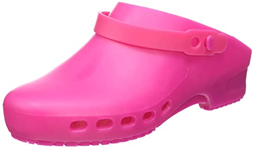 REPOSA Eco - Zoccoli Donna e Uomo in Gomma Comodi, Leggeri, Antishock, per Casa, Giardinaggio, Fai da Te - Ciabatte Donna Anatomiche con Fori Laterali, Laccetto Ribaltabile, Effetto Antiscivolo