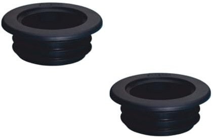 PIPESNUG 40MM SOLV WELD; BLACK (2 PK)